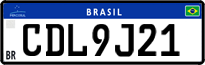 License plate of Brazil, Private owners (Mercosul)