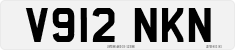 License plate of the United Kingdom, 1983 year system