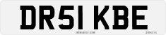 License plate of the United Kingdom, 2001 year system