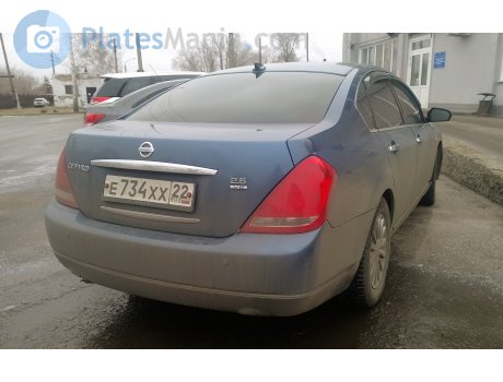 е734хх22, Nissan Cefiro