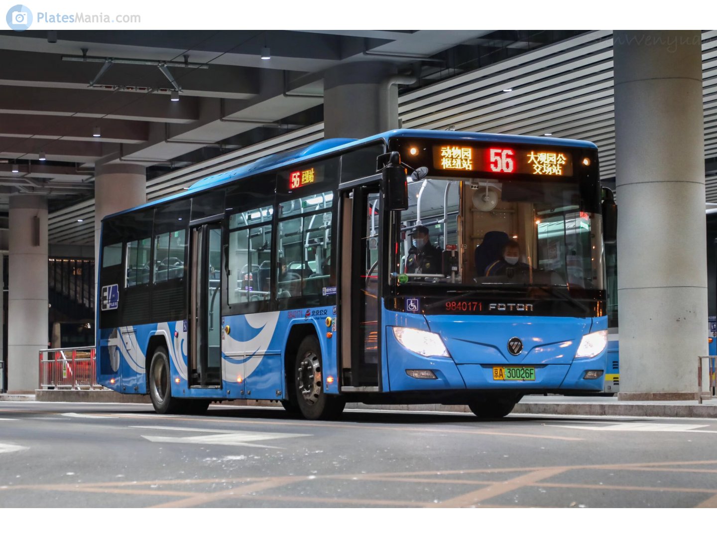 京A·30026F, Foton BJ6105 