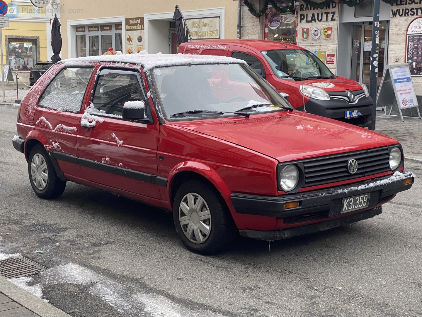 K 3.359, Volkswagen Golf 2nd gen 3-door Hatch (19/1G), 1983–1992