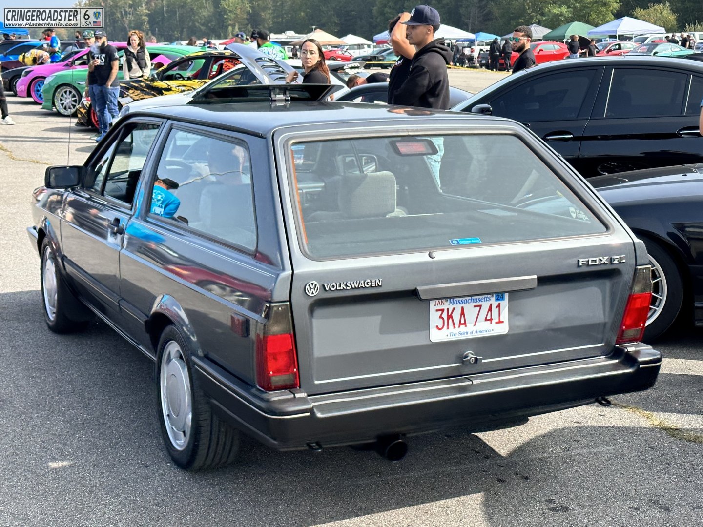 3KA 741, Volkswagen Fox Parati-rebadged Wagon (Type 30; NA-market), 1987–1991