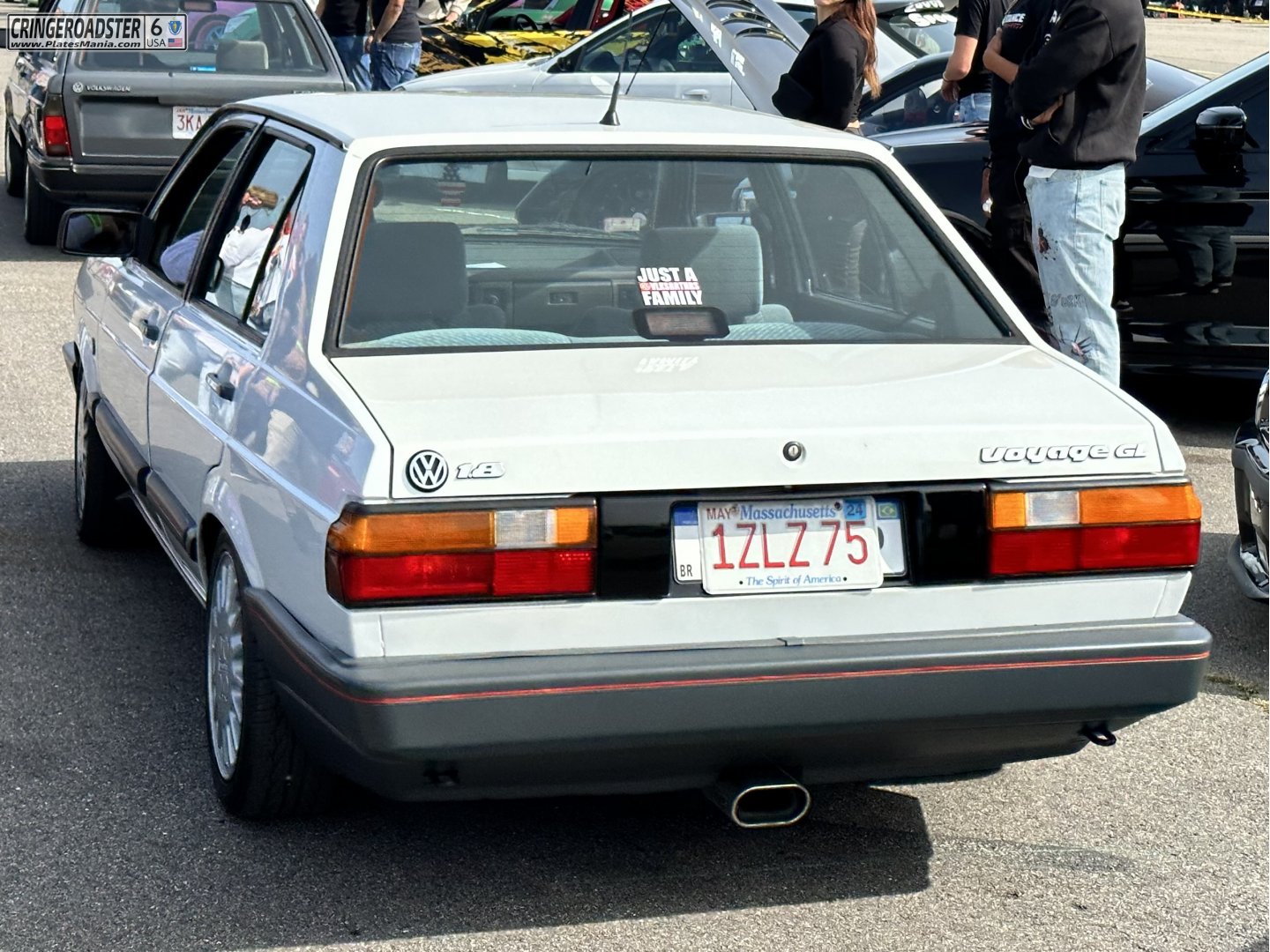 1ZLZ 75, Volkswagen Fox Voyage-rebadged 4-door Sedan (Type 30; NA-market), 1987–1994