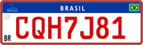License plate of Brazil, Commercial vehicles (Mercosul)