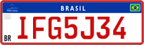 License plate of Brazil, Commercial vehicles (Mercosul)