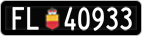 License plate of Liechtenstein, Cars