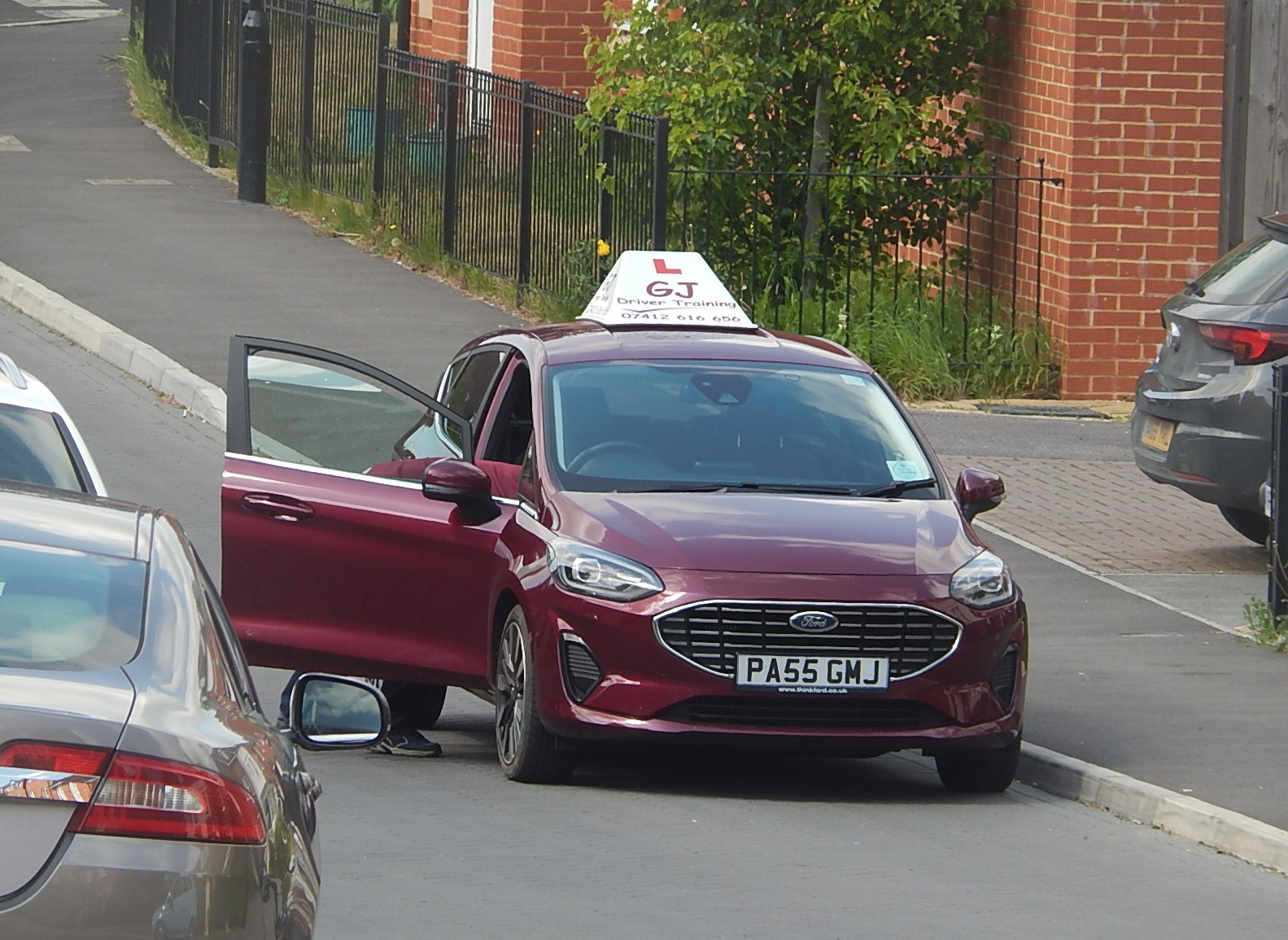 PA55GMJ, Ford Fiesta 7th gen 5-door Hatch (B479), 2017–2023