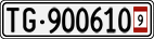 License plate of Switzerland, Provisional
