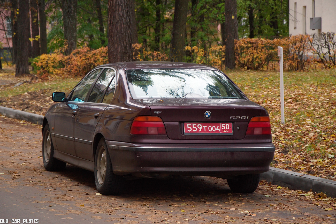 559 T 004 50, BMW 5 Series 4th gen Sedan (E39), 1995–2003