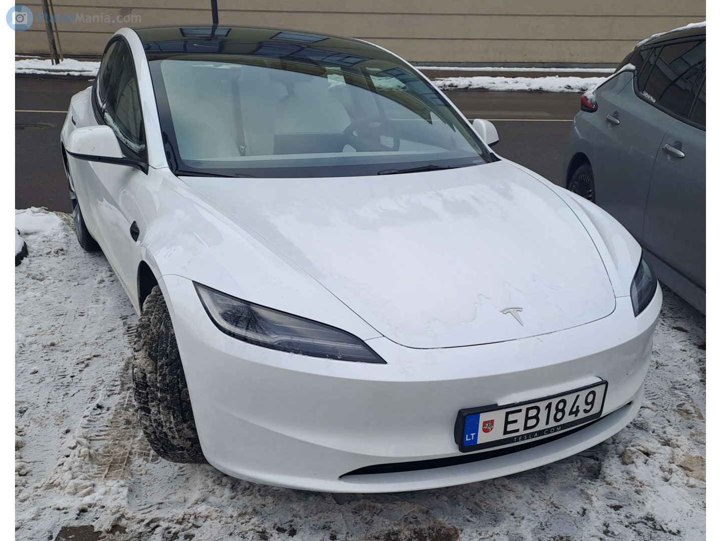 EB1849, Tesla Model 3 1st gen (5YJ3), facelift, 2023–