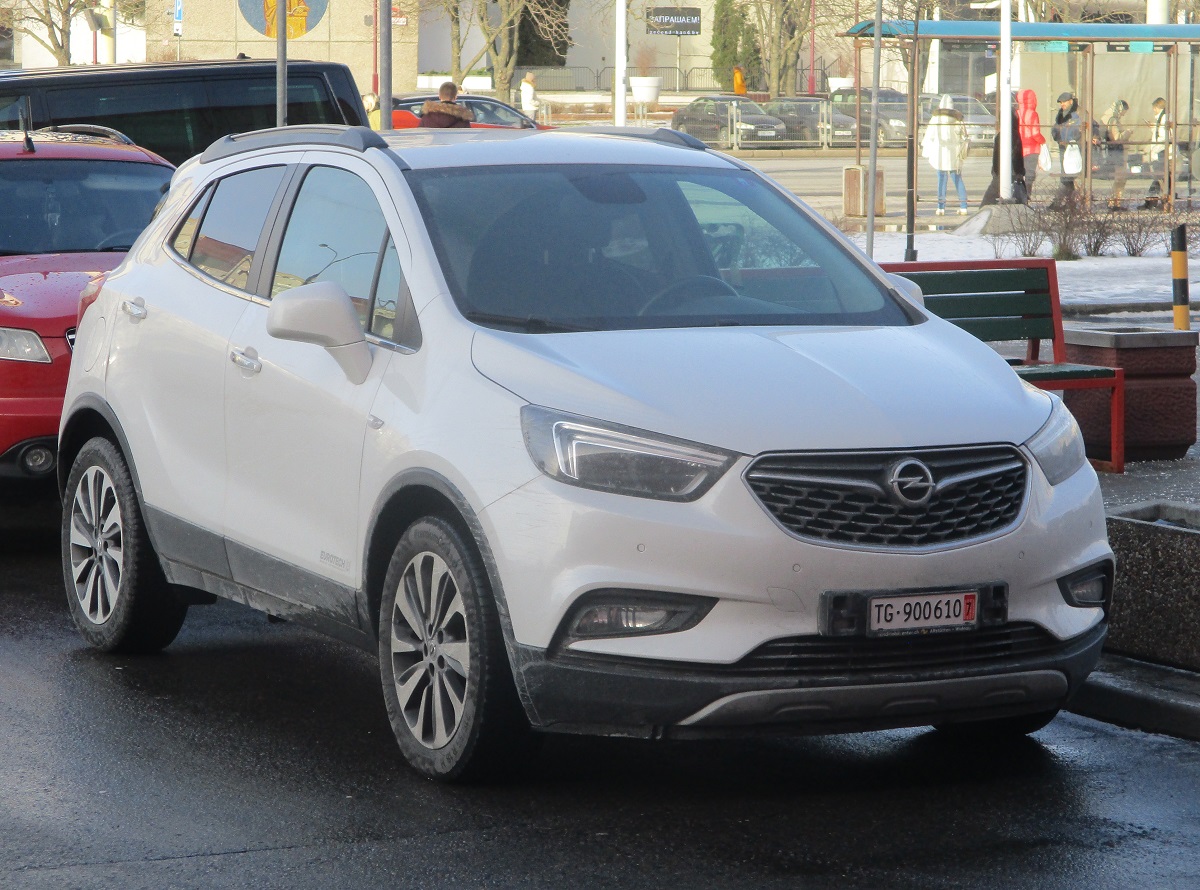 TG 900610, Opel Mokka 1st gen X (A; J13), facelift, 2016–2019