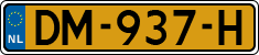 License plate of the Netherlands, Military