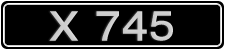 License plate of Iceland, Oldtimers