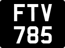 License plate of the United Kingdom, 1932 year system