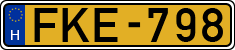 license plates of Hungary, Commercial vehicles (1990)