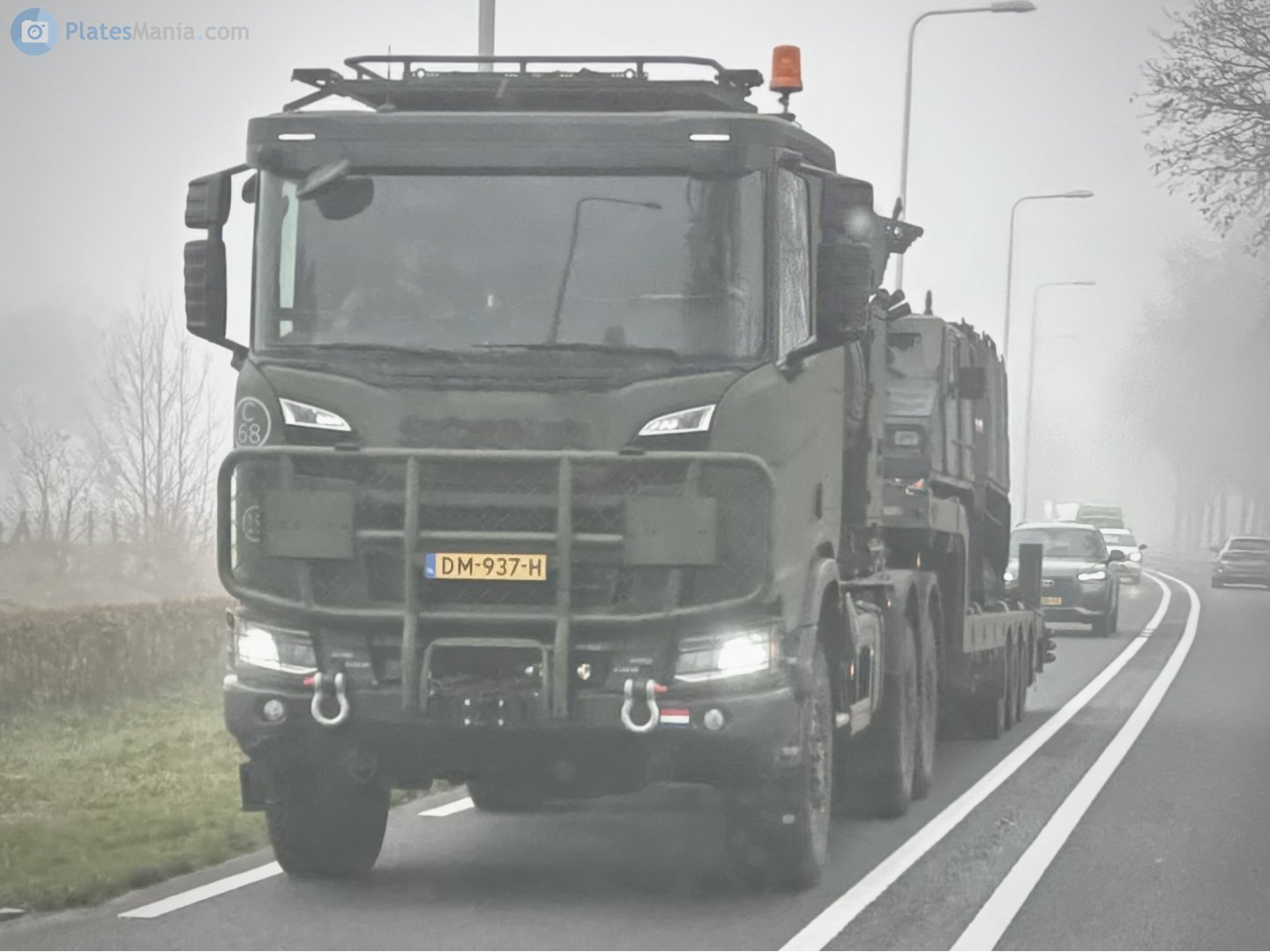 DM-937-H, Scania Gryphus 150kN 6×6 LO (Tractor), 2018–