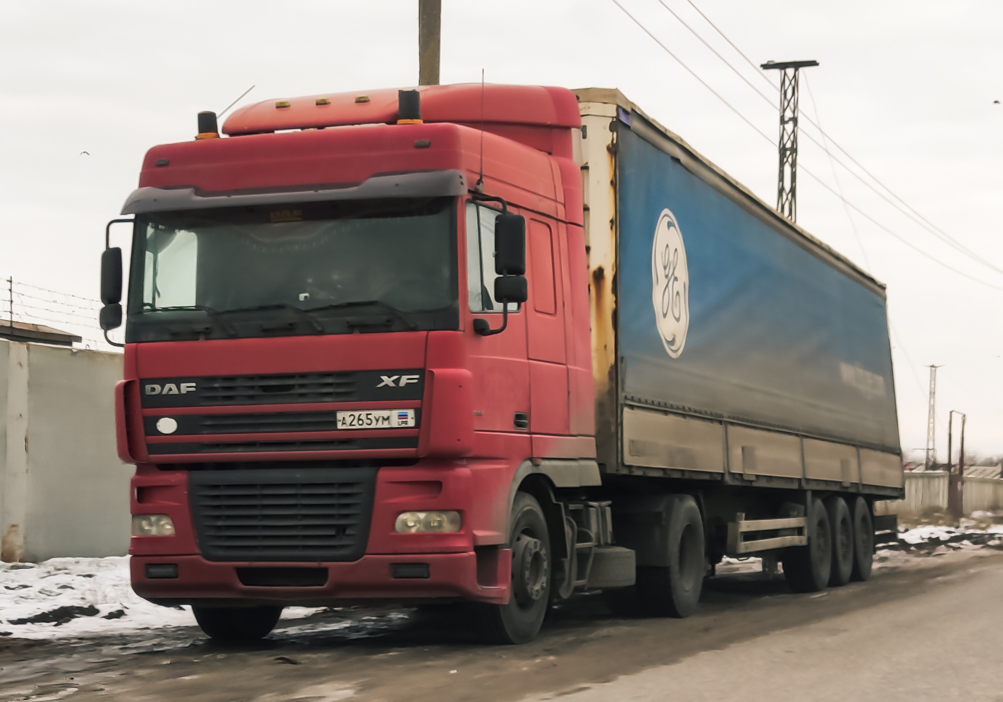 а 265 ум, DAF XF 2nd gen (XF95), 2002–2006