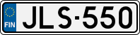 License plate of Finland, Cars