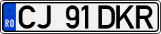 License plate of Romania, Regular plates