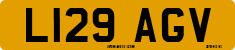 License plate of the United Kingdom, 1983 year system