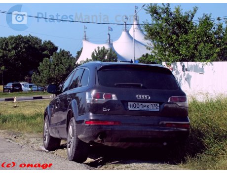 н001рк178, Audi Q7