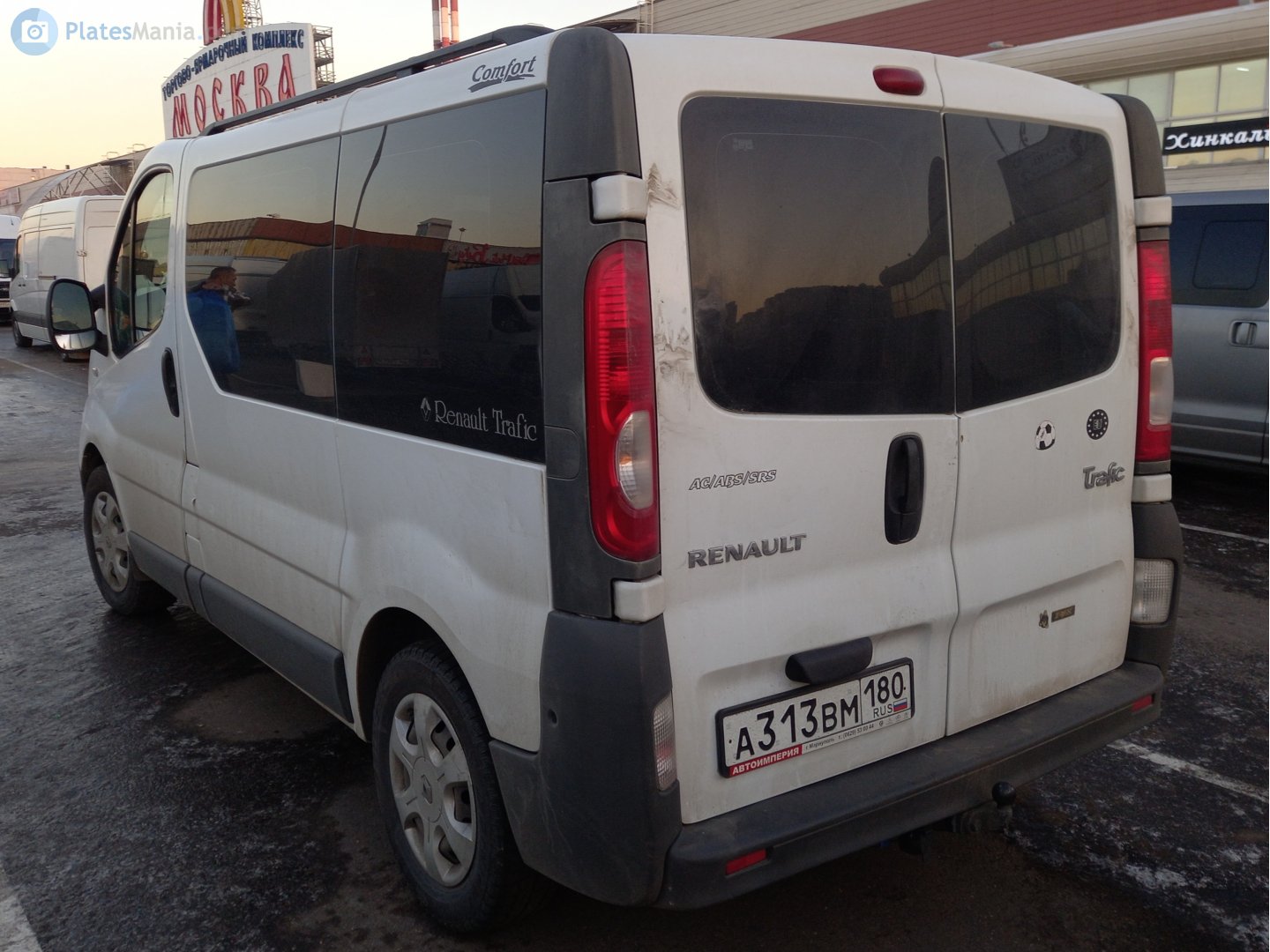 а 313 вм 180, Renault Trafic 2nd gen (X83), 2001–2014