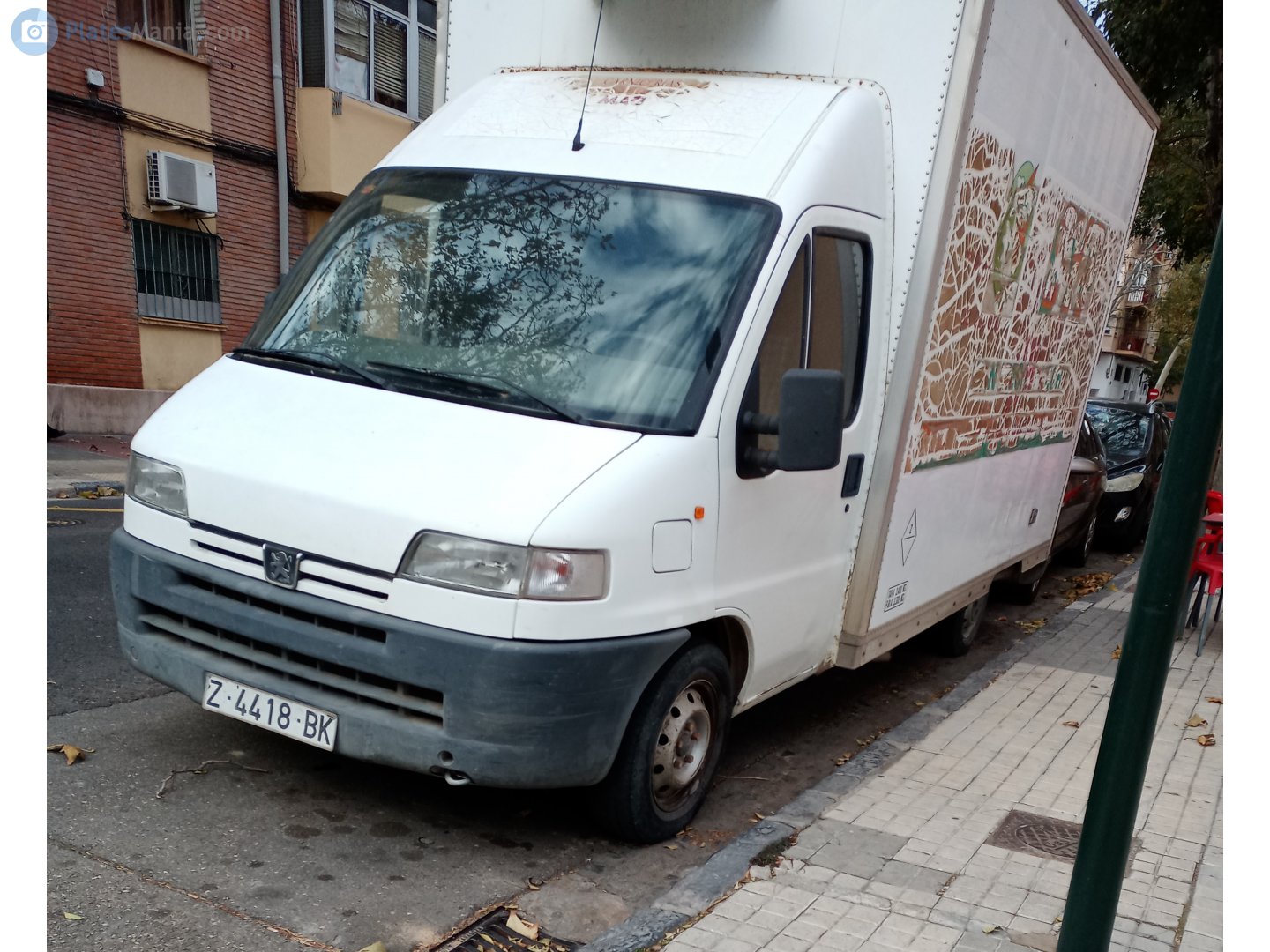 Z 4418 BK, Peugeot Boxer 1st gen Single Cab (X230), 1994–2002