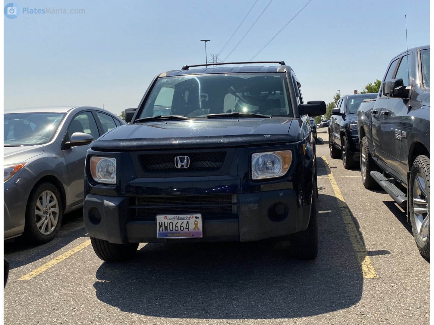 MW0664, Honda Element 1st gen (YH1/YH2), facelift, 2008–2010