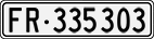 License plate of Switzerland, Cars