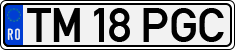 License plate of Romania, Regular plates