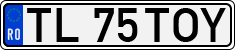 License plate of Romania, Regular plates