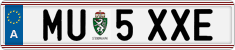 License plate of Austria, Regular plates