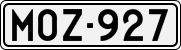 License plate of Finland, Cars