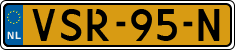 License plate of the Netherlands, Light Commercial Vehicles (1994 system)