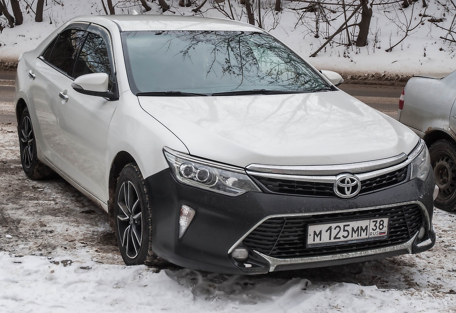 м 125 мм 38, Toyota Camry 7th gen (XV50; Global-market), facelift, 2014–2018