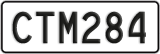 License plate of New Zealand, ABC1(23)