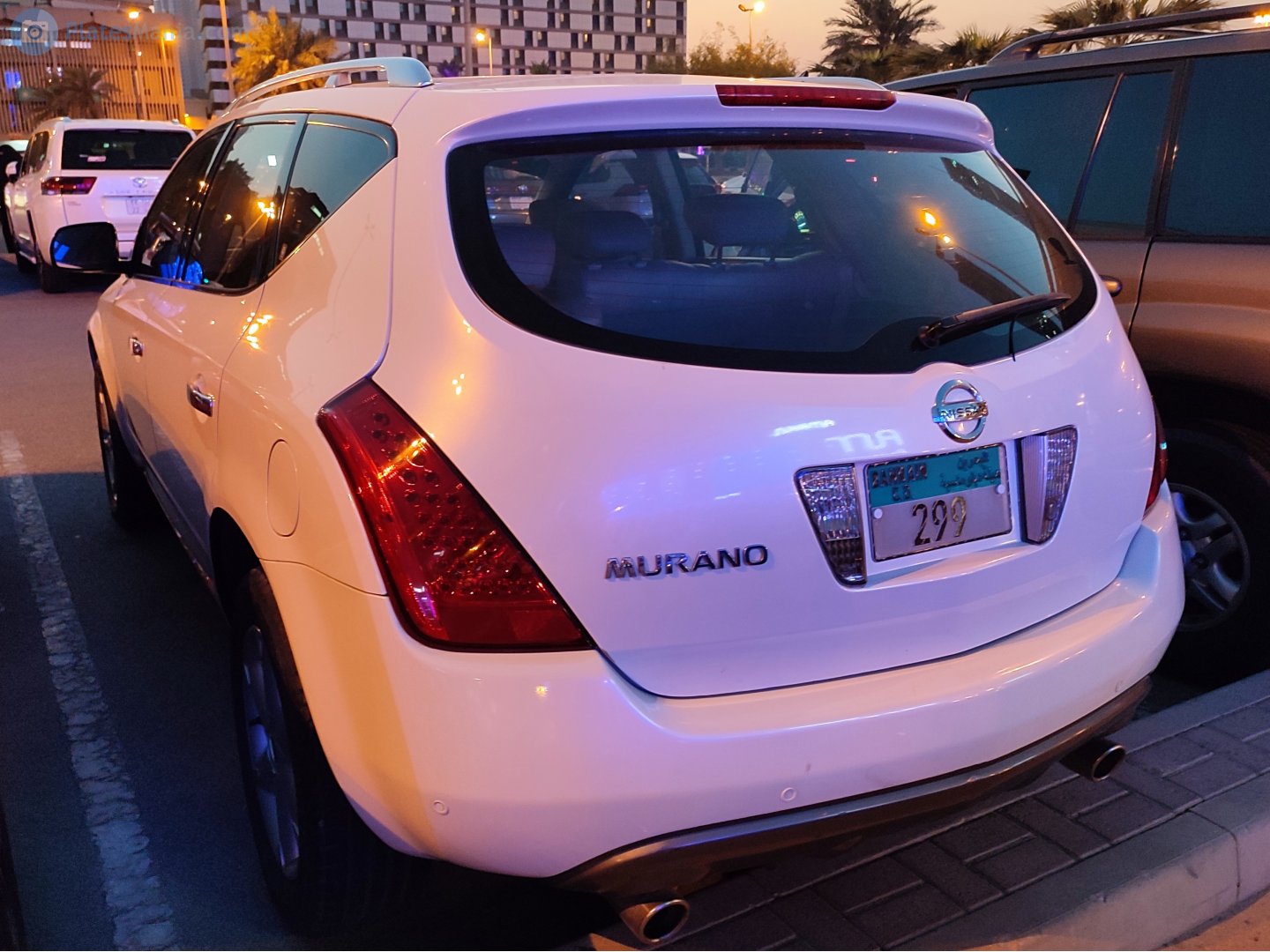 299, Nissan Murano 1st gen (Z50), 2002–2007