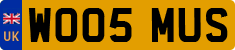 License plate of the United Kingdom, 2001 year system