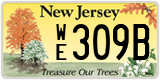 New Jersey, Specialty plates (A/B XXXX / XXXX A/B)