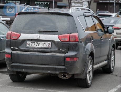 а777вс138, Peugeot 4007