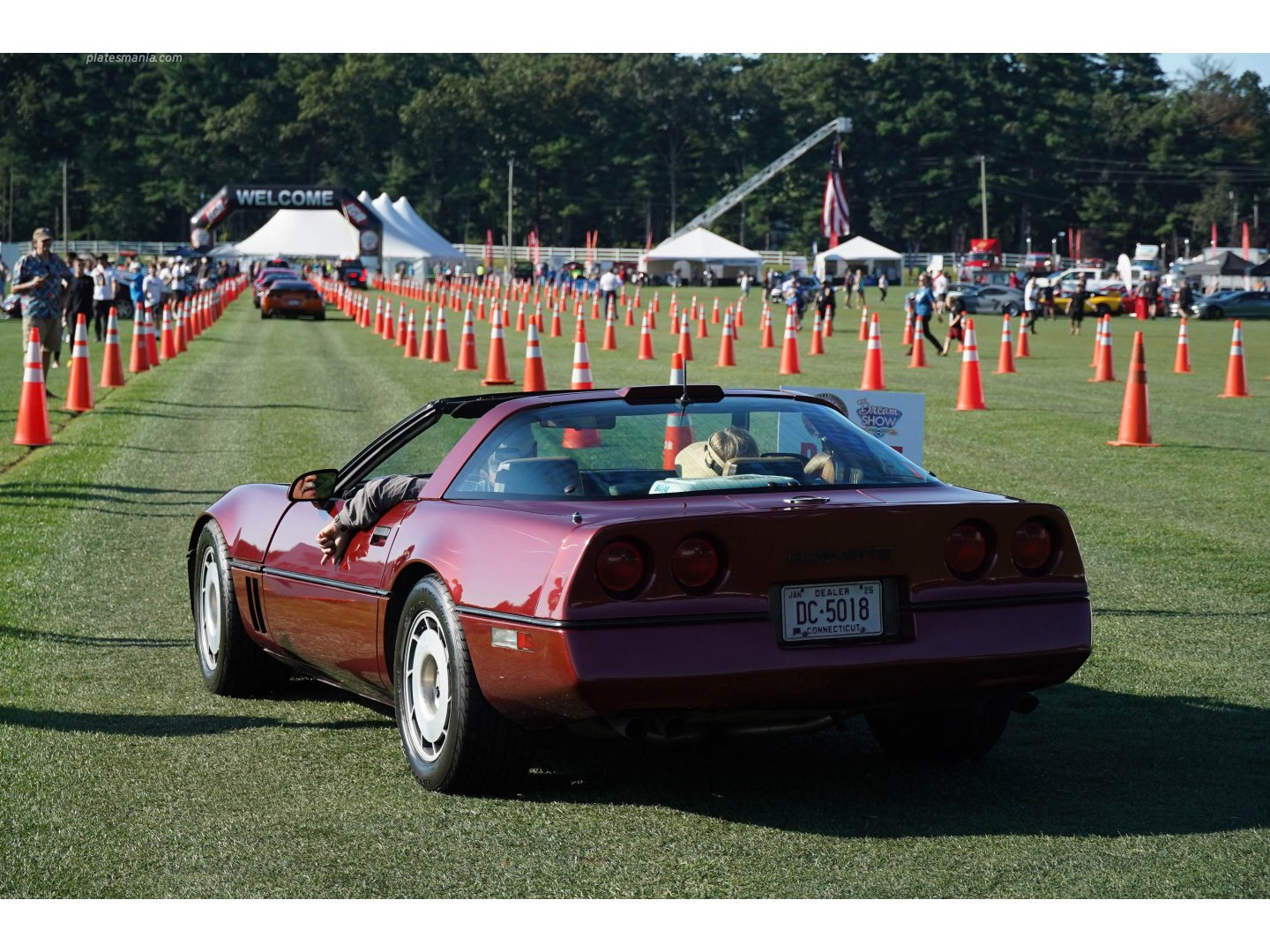 DC-5018, Chevrolet Corvette 4th gen (Sport Coupé) Targa (C4; 07), 1983–1990