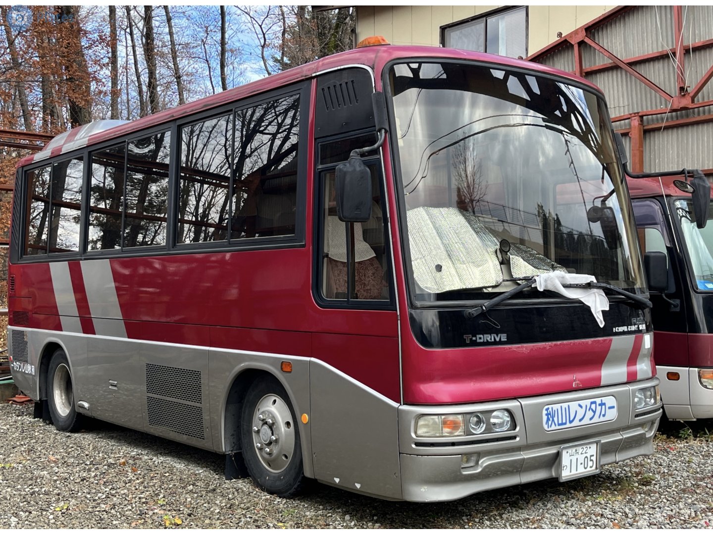 山梨 22 わ 1105, Mitsubishi Fuso Aero 2nd gen Aero Bus / Aero Queen, 1992–2007