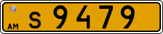 License plate of Armenia, Taxi