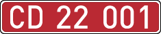 License plates of Spain, Diplomatic