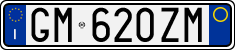 License plate of Italy, Cars (1994 year series)