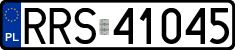 License plates of Poland, Regular car plates