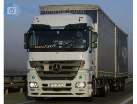 PŽ 015-DF, Mercedes-Benz Actros