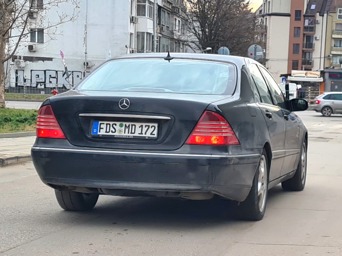 FDS MD 172, Mercedes-Benz S-Klasse 6th gen (W220/V220), 1998–2005