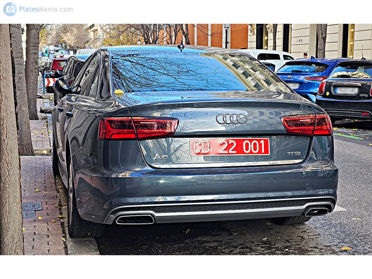 CD 22 001, Audi A6 4th gen Sedan (C7/4G2/4GC), 2011–2018